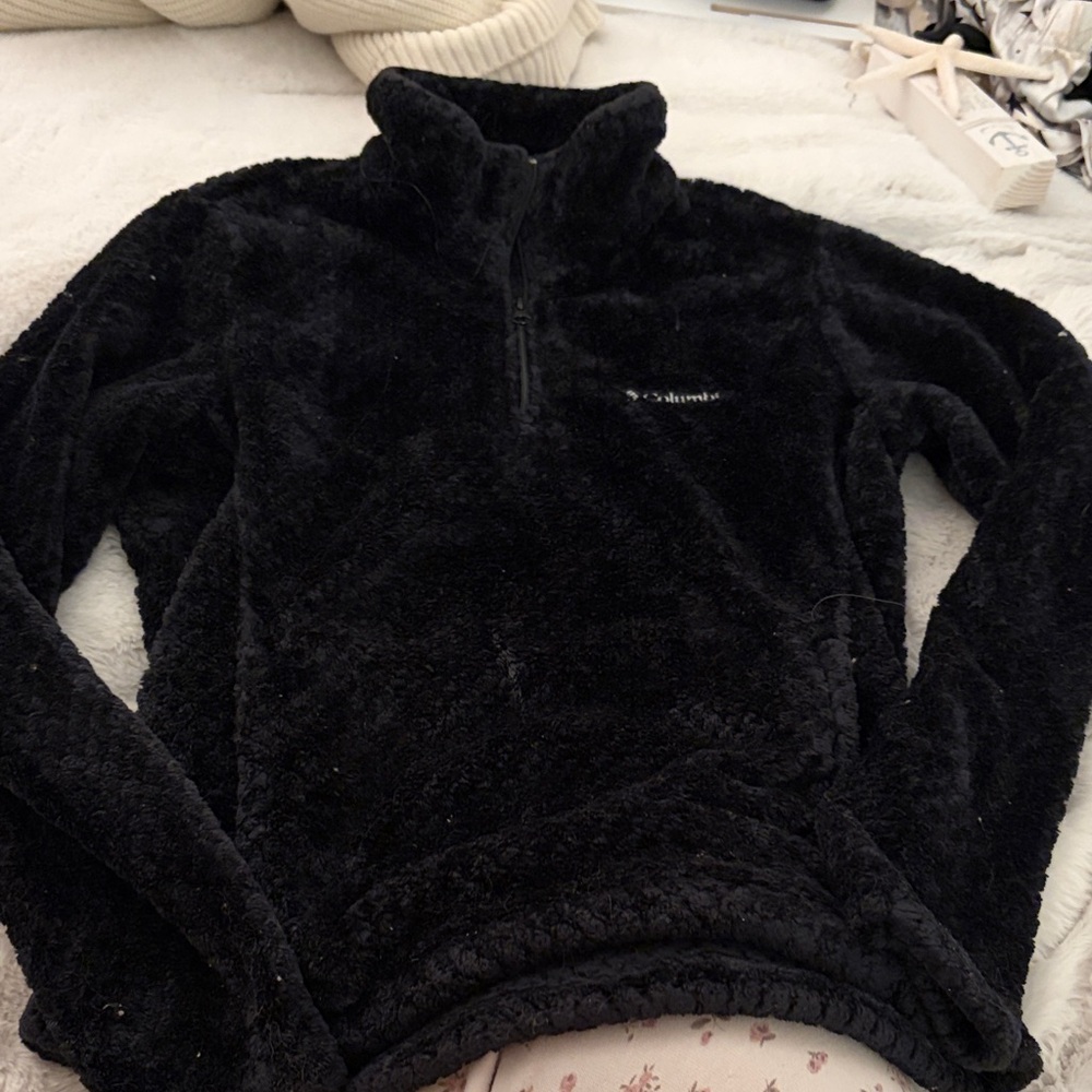 Columbia Women's Cozy Black Turtleneck Sweater